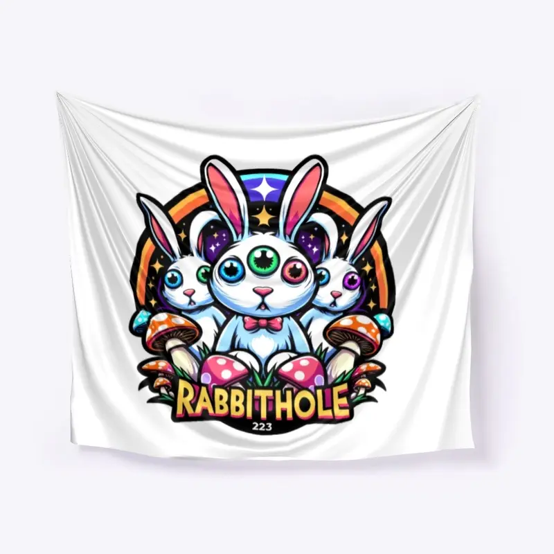 Rabbithole223 logo hoodie